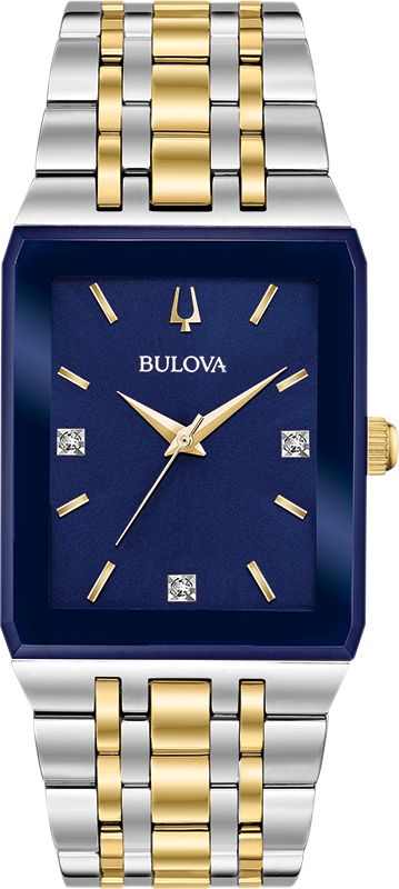 Montre Bulova | Montre Homme Bulova Futuro - 98D154 Or 2 Tons