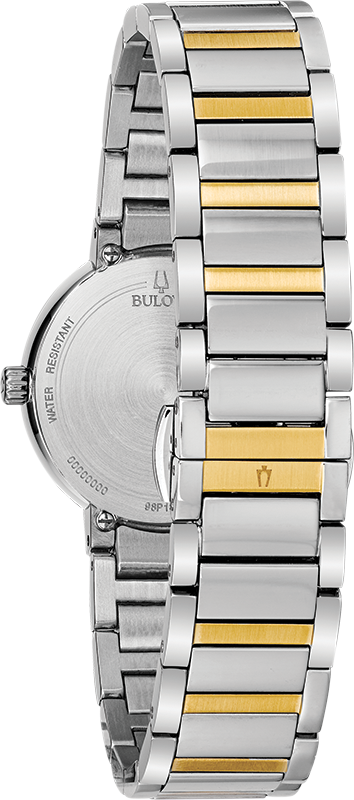 Montre Bulova | Montre Femme Bulova Futuro - 98P180 Or 2 Tons / Diamants