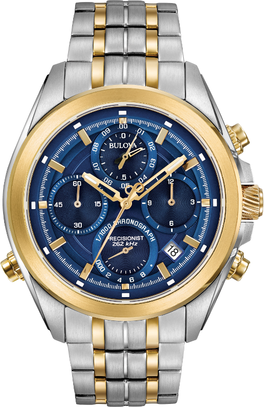 Montre Bulova | Montre Homme Bulova Precisionist - 98B276 Or 2 Tons