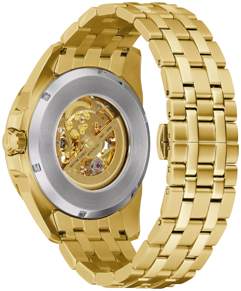 Montre Bulova | Montre Homme Bulova Shutton - 97A162 Or Jaune