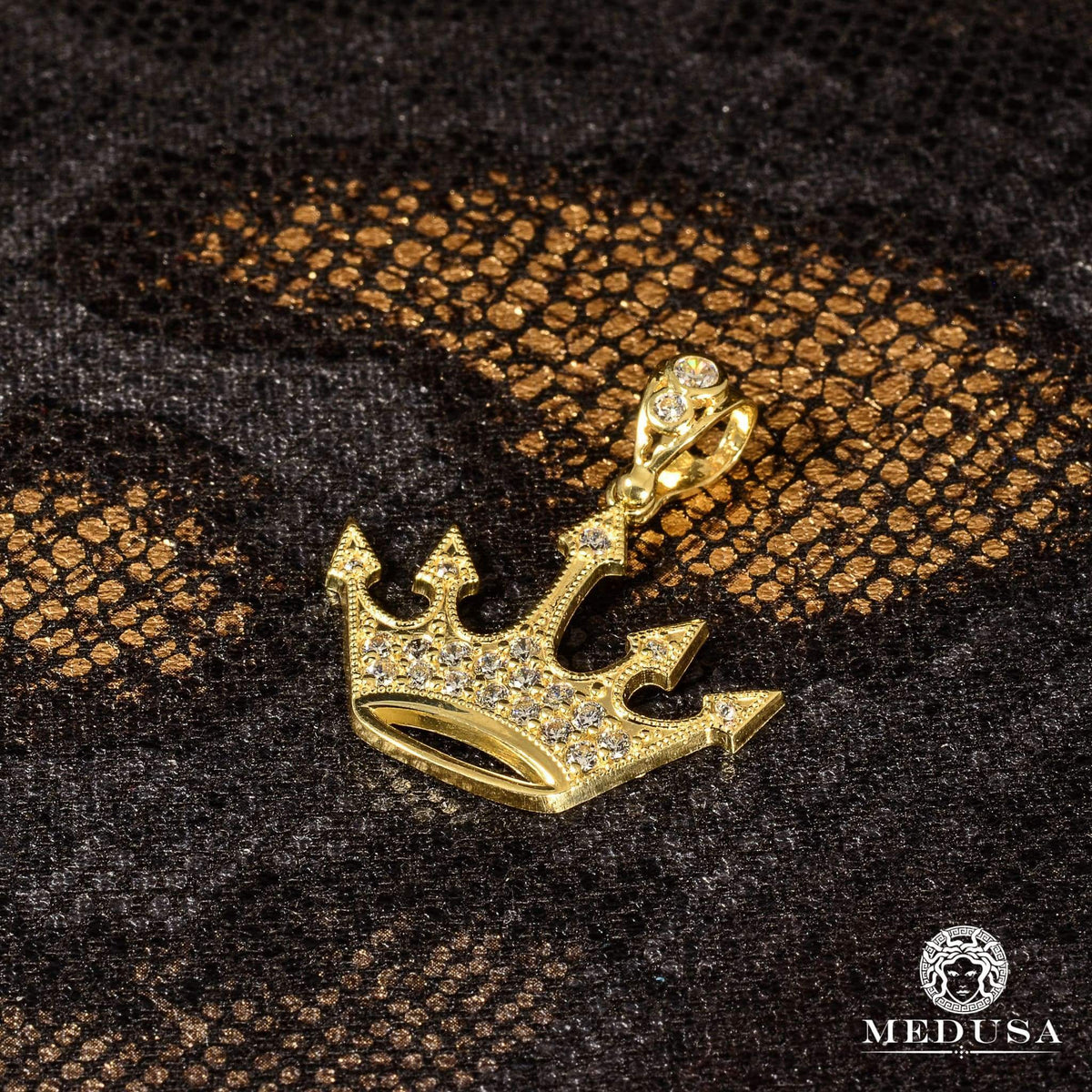 Pendentif en Or 10K | Pendentif Divers Crown X1