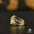 Bague en Or 10K | Bague Femme Glam F23 Or Jaune