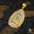 Pendentif en Or 10K | Pendentif Divers Mary X1 Or 2 Tons