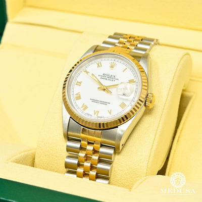 Rolex watch Rolex Datejust 36mm Roman White Mens Watch