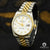 Montre Rolex | Montre Homme Rolex Datejust 36mm - Cadran Blanc Jubilee Or 2 Tons