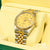 Montre Rolex | Montre Homme Rolex Datejust 36mm - Champagne Romain Or 2 Tons