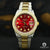 Montre Rolex | Montre Homme Rolex Datejust 36mm - Oyster Iced Red Or 2 Tons