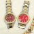 Montre Rolex | Montre Homme Rolex Datejust 36mm - Oyster Iced Red Or 2 Tons