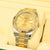 Montre Rolex | Montre Homme Rolex Datejust 41mm - Champagne Factory Diamond Or 2 Tons