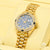 Montre Rolex | Montre Femme Rolex President Datejust 26mm - Bleu Or Jaune