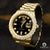 Montre Rolex | Montre Homme Rolex President Day-Date 36mm - Baguette Noir Baguette / Or Jaune