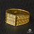 Bague à Diamants en Or 10K | Bague Homme Square D11 - MR226